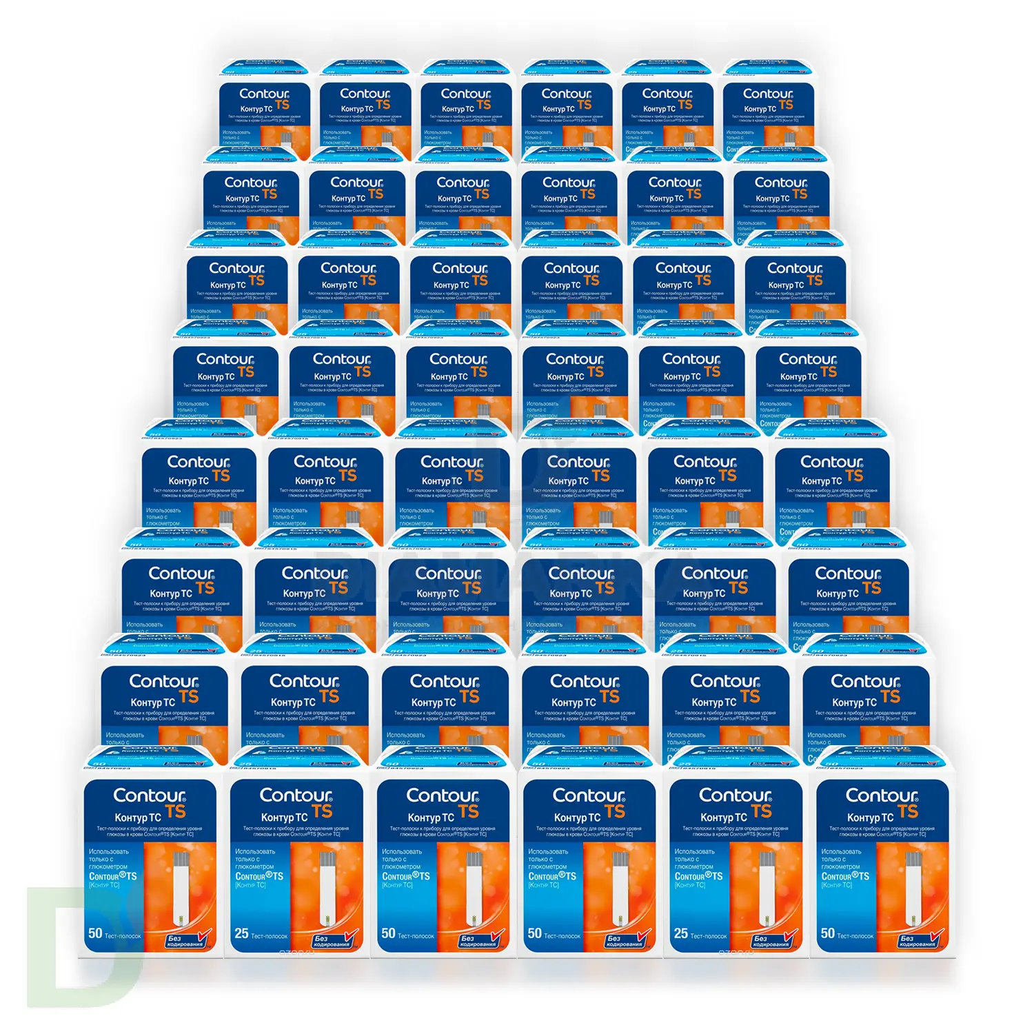 Тест-полоски Контур ТС оптом (48 пачек № 50)