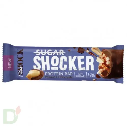 Батончик глазированный FitnesShock SHOCKER арахис-шоколад 35гр. в Туле