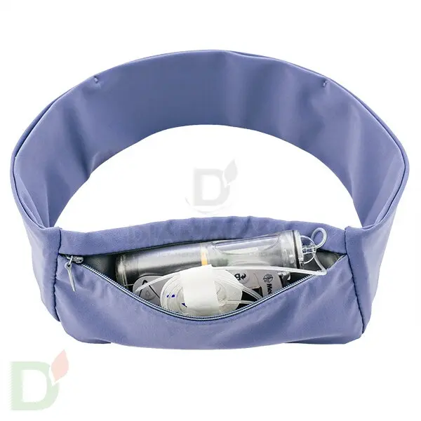 Пояс для ношения помпы на талии INSULA с замочком Серый