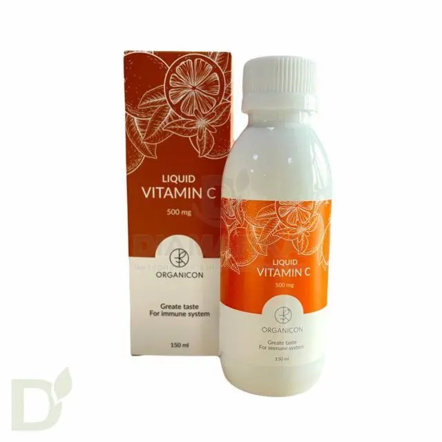 Витамины Liquid ORGANICON Vitamin C 500 мг, 150мл в Туле