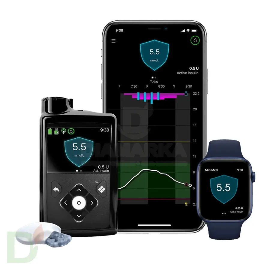 Инсулиновая помпа Medtronic MiniMed 740G MMT-1861 по программе обмена (Trade In)