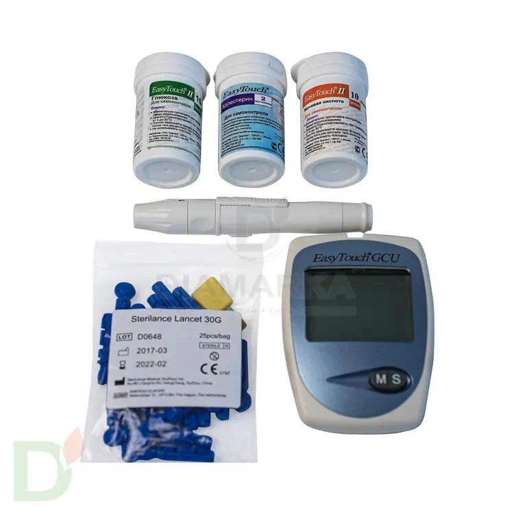Биохимический анализатор ИзиТач (EasyTouch GCU) (глюкоза, холестерин и мочевая кислота в крови) в Туле