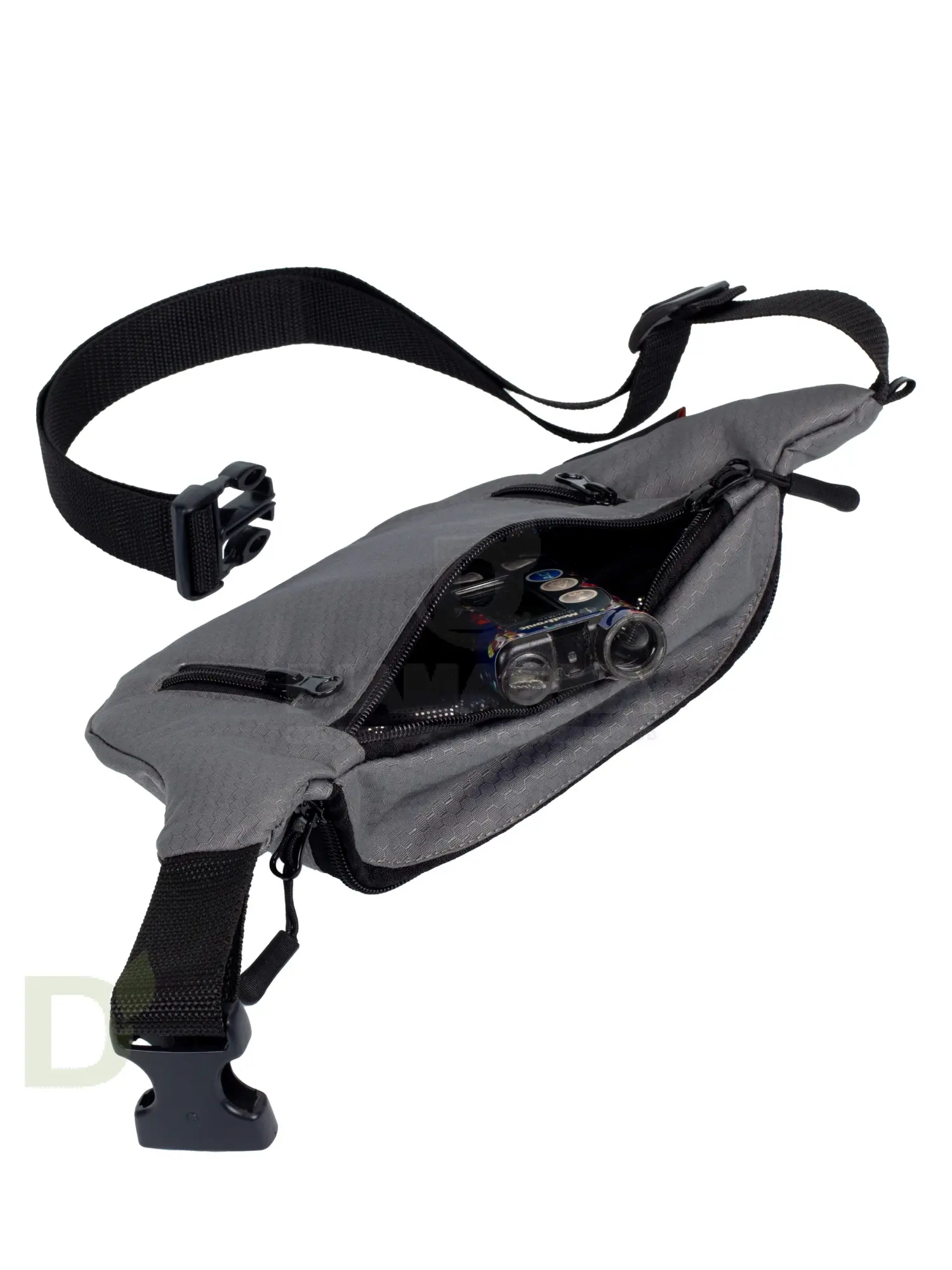 Сумка на пояс FREEPACK серая