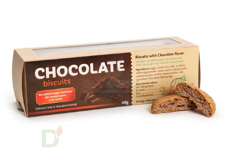 Печенье низкоуглеводное Шоколад Fit&Sweet, 40 г
