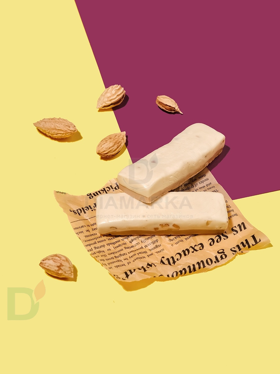 Батончик протеиновый FitnesShock Карамельный мусс с миндалем 40гр. в Туле