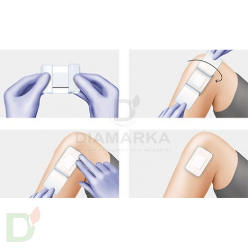 Пластырь COSMOPOR E на нетканой основе 10х 6см №1