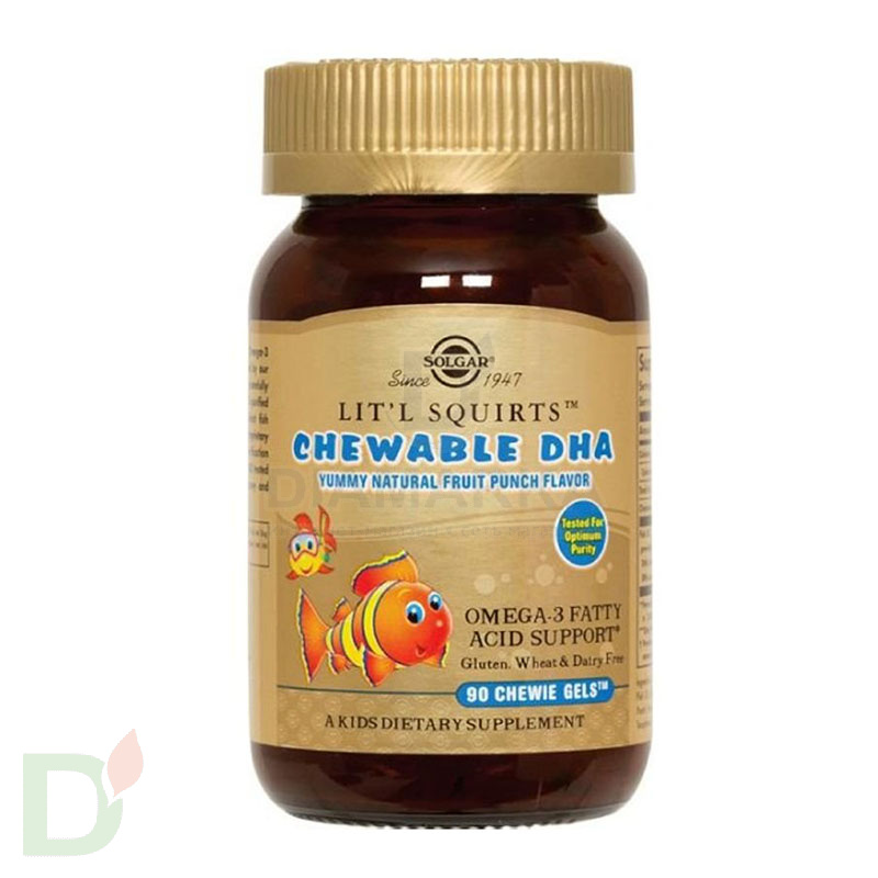 Витамины для детей Солгар Золотые рыбки ПНЖК Омега-3 (ДГК и ЭПК), 90 капс. в Туле