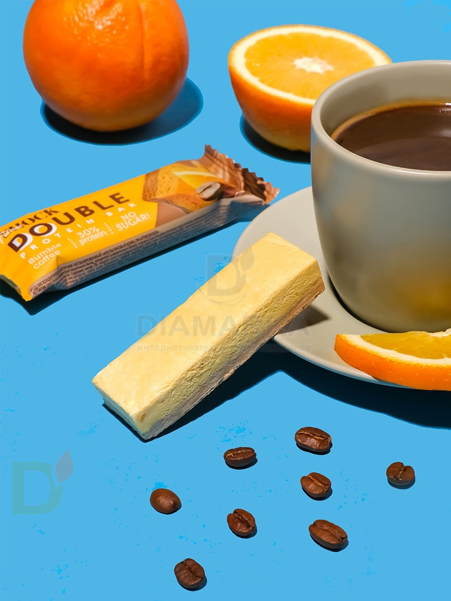 Батончик протеиновый FitnesShock Апельсиновый кофе 40гр. в Туле