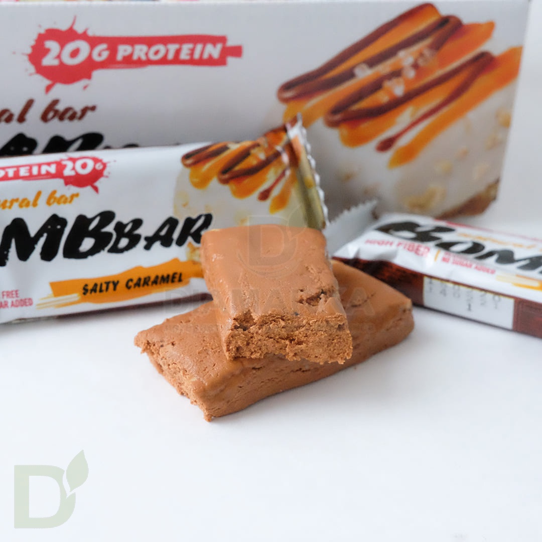 Батончик BOMBBAR Соленая карамель 60 гр. в Туле