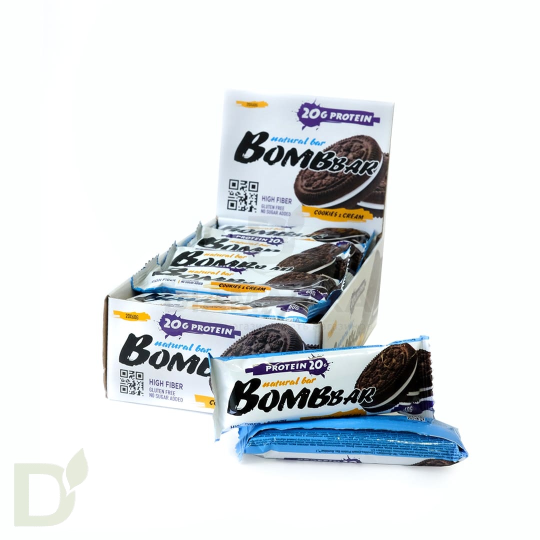 Батончик BOMBBAR Печенье с кремом 60 гр. в Туле