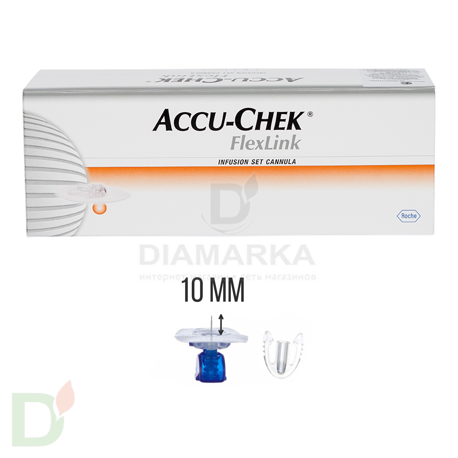 Акку-Чек Флекс-Линк, игла 10 мм (канюля), 1 шт. в Туле
