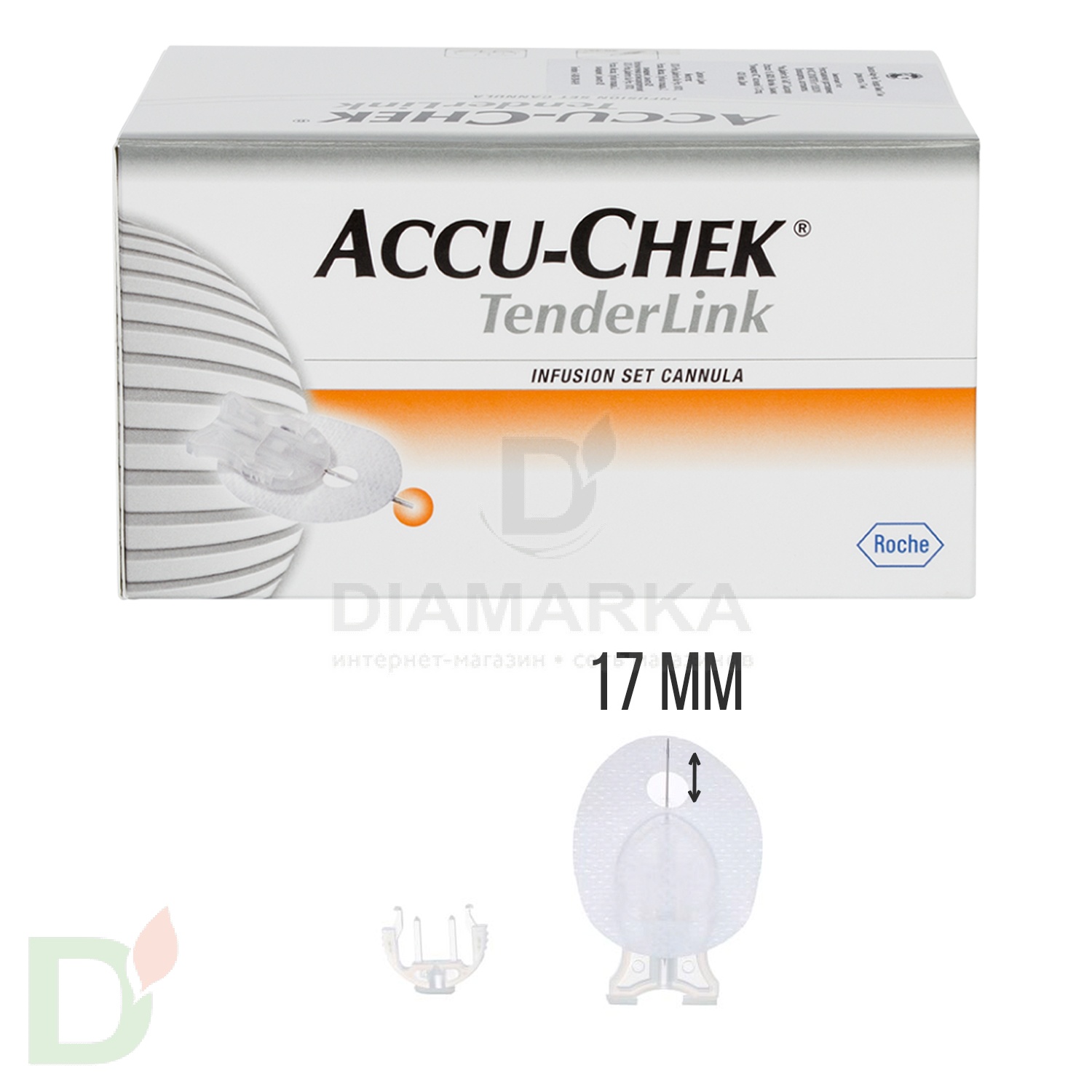 Акку-Чек ТендерЛинк, игла 17мм, 1 шт. в Туле
