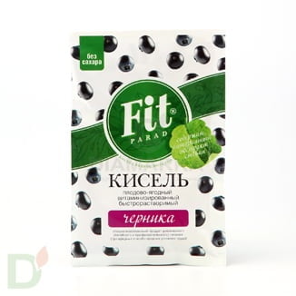 Кисель витаминный Черника, FitParad 30 г.
