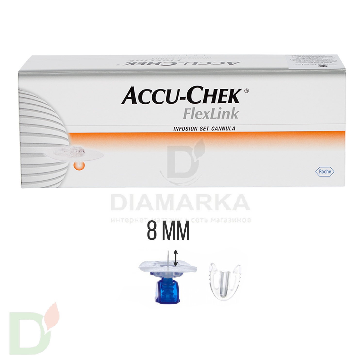 Акку-Чек Флекс-Линк, игла 8 мм (канюля), 1 шт. в Туле