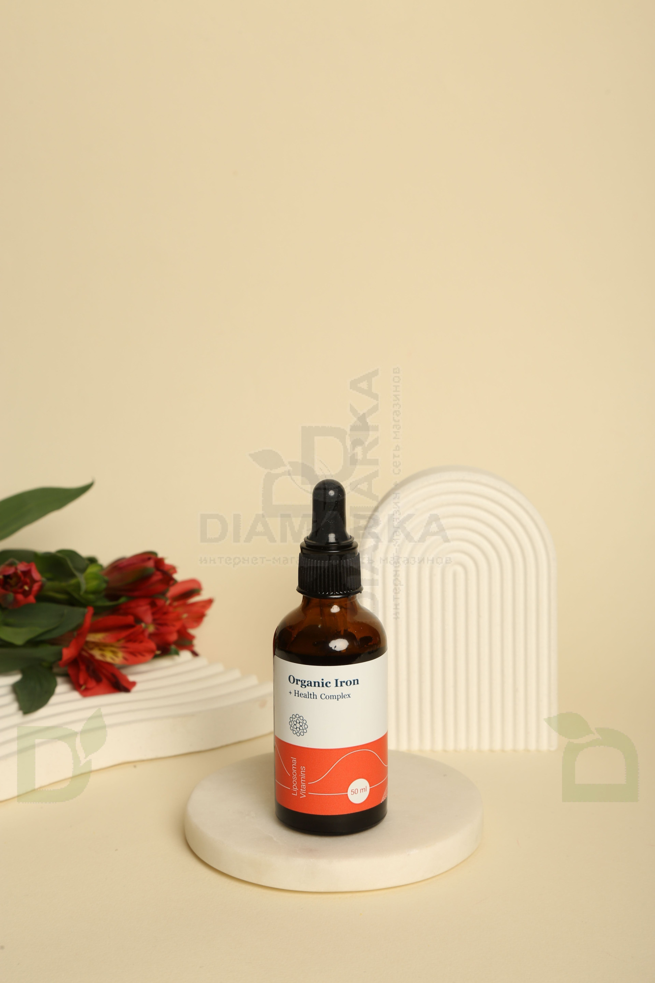 Витамины Liposomal Vitamins ORGANIC IRON 50мл флакон в Туле