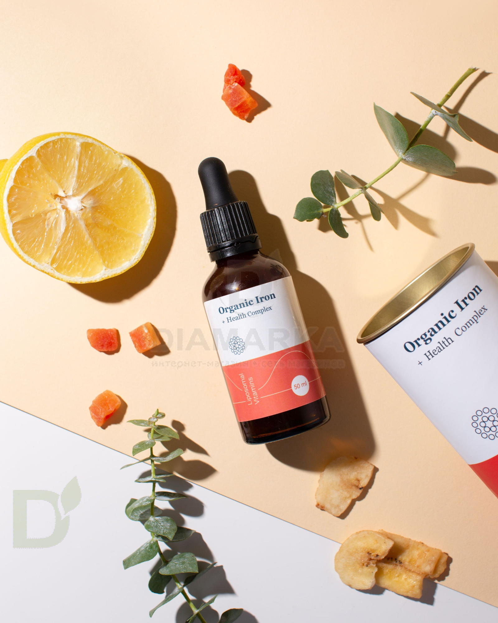 Витамины Liposomal Vitamins ORGANIC IRON 50мл флакон в Туле