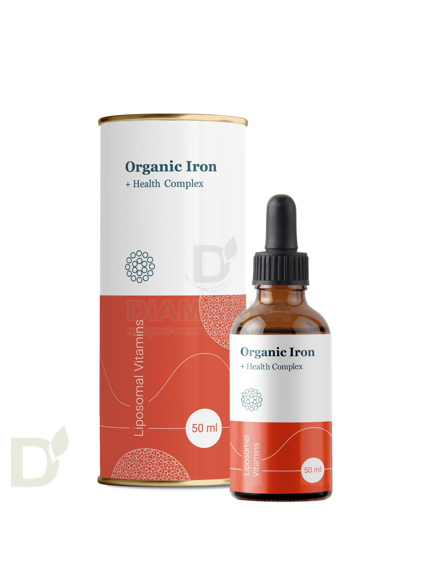 Витамины Liposomal Vitamins ORGANIC IRON 50мл флакон в Туле