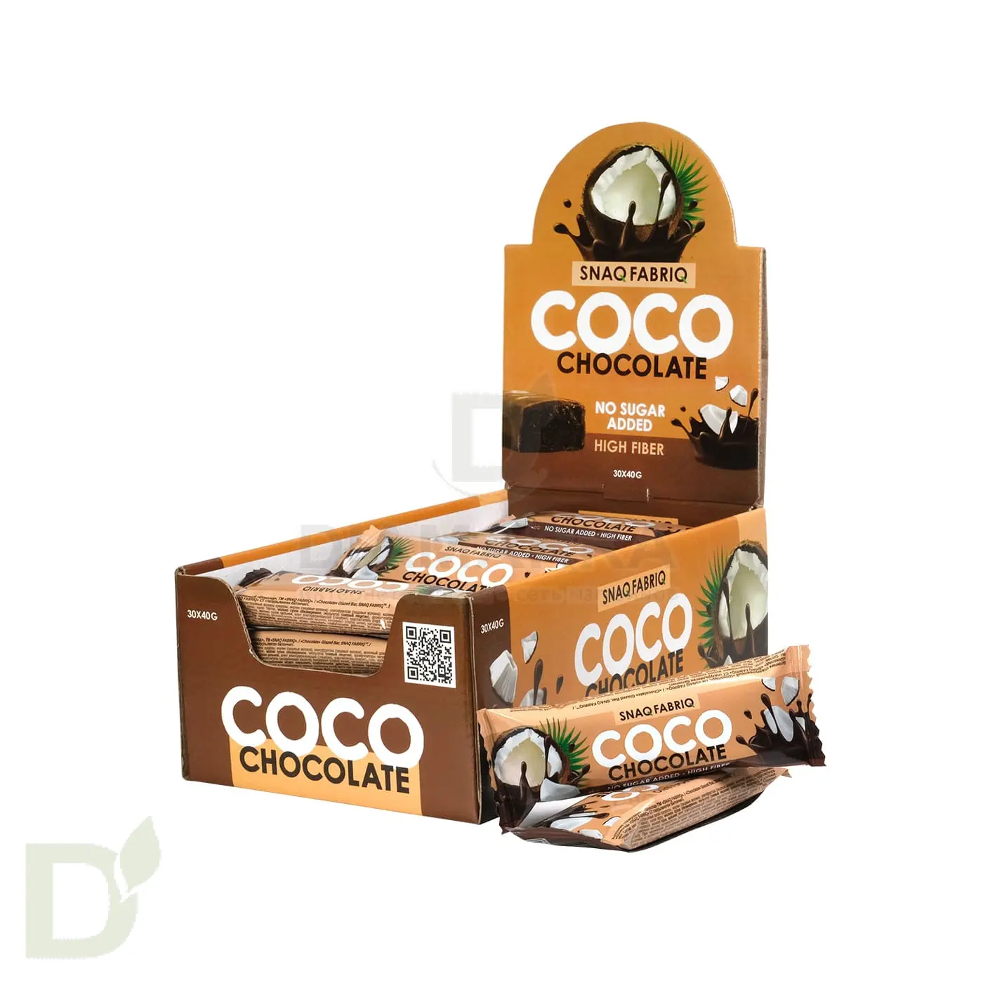 Батончик глазированный Snaq Fabriq Шоколад 40гр в Туле