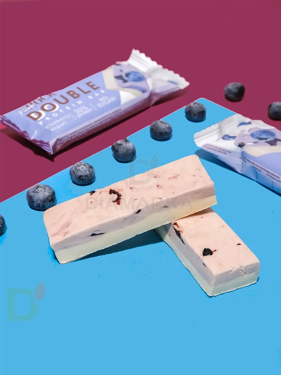 Батончик протеиновый FitnesShock Черничный йогурт 40гр. в Туле