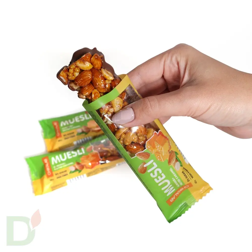 Батончик мюсли CHIKALAB миндальный с соленой карамелью 40 гр. в Туле