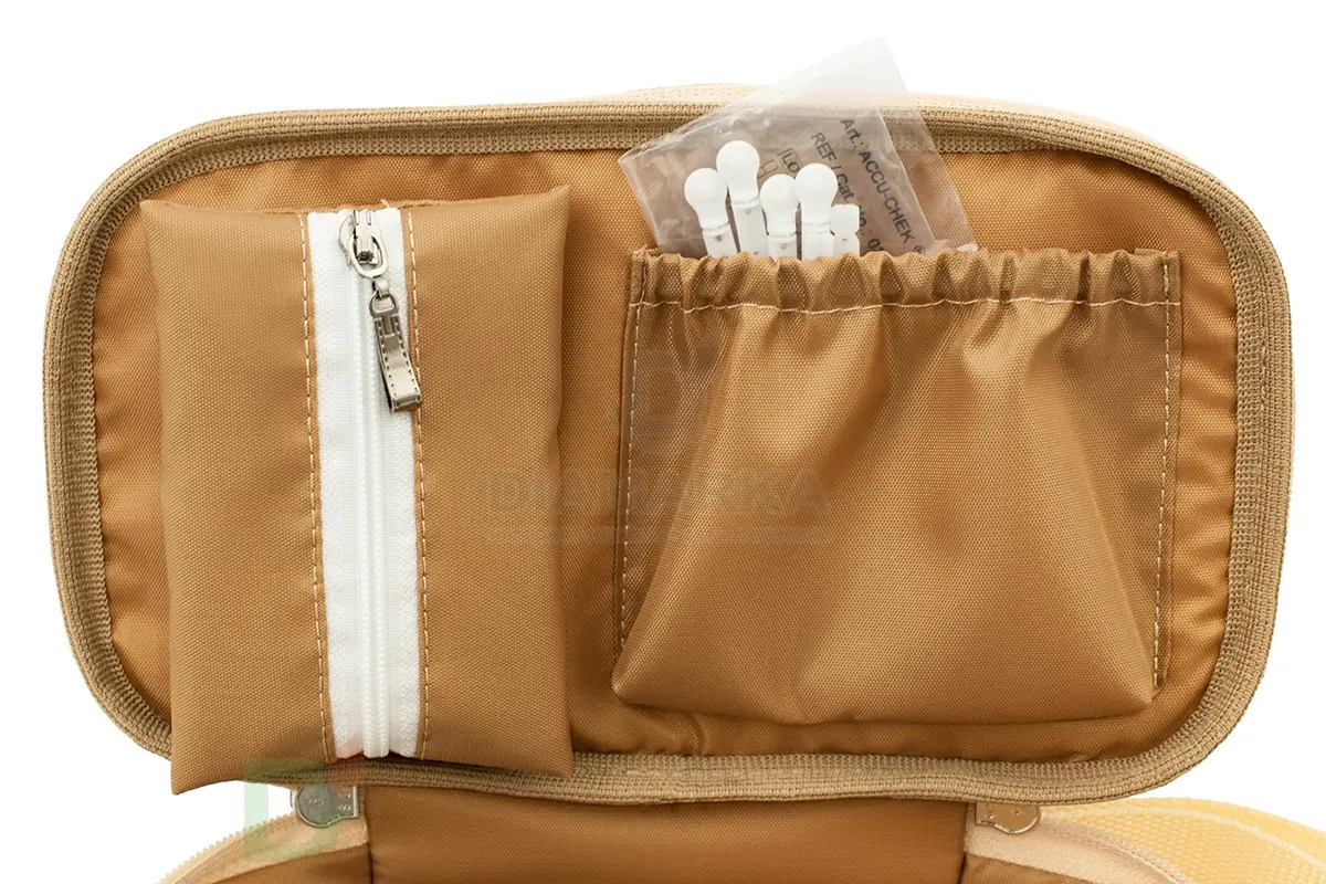 Сумка для диапринадлежностей ТРЕВЕЛ бежевая