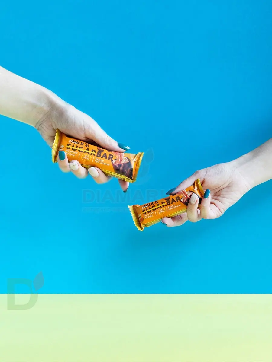 Батончик протеиновый FitnesShock Шоколадная карамель-фундук 50гр. в Туле