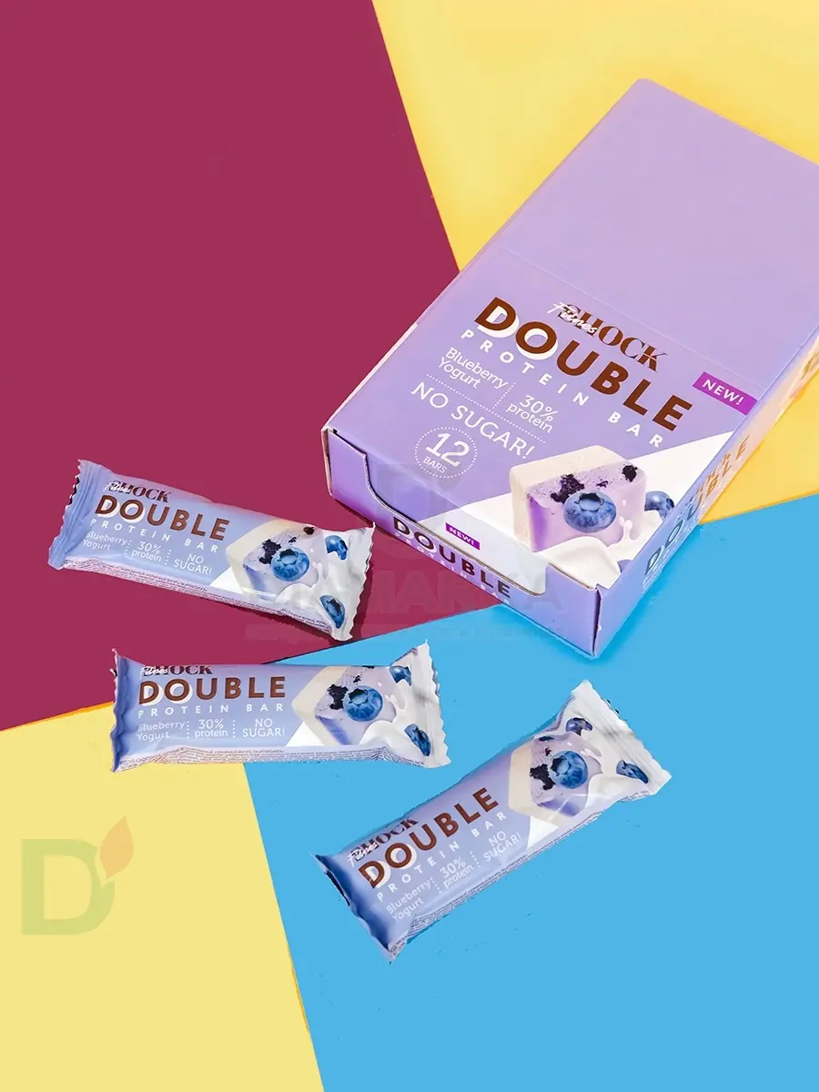 Батончик протеиновый FitnesShock Черничный йогурт 40гр. в Туле