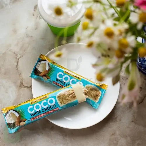 Батончик Snaq Fabriq глазированный Кокосово-миндальный десерт 40гр* в Туле