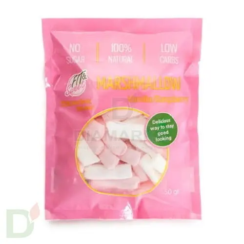 Маршмеллоу низкокалорийное Fit&Sweet, ваниль-малина, 50 г