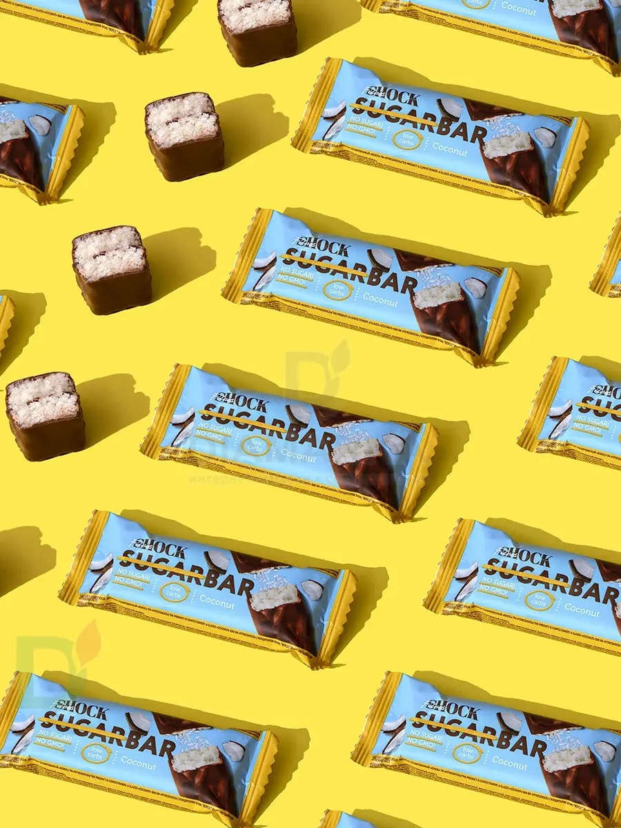 Батончик протеиновый FitnesShock Кокос 50гр. в Туле