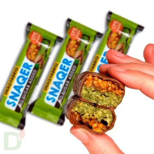 Батончик Snaq Fabriq глазированный Фисташка и карамель 50гр. в Туле